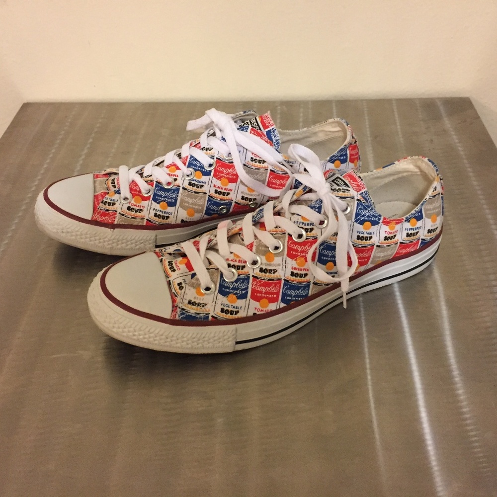 Converse All Star Andy Warhol Campbells Sneakers